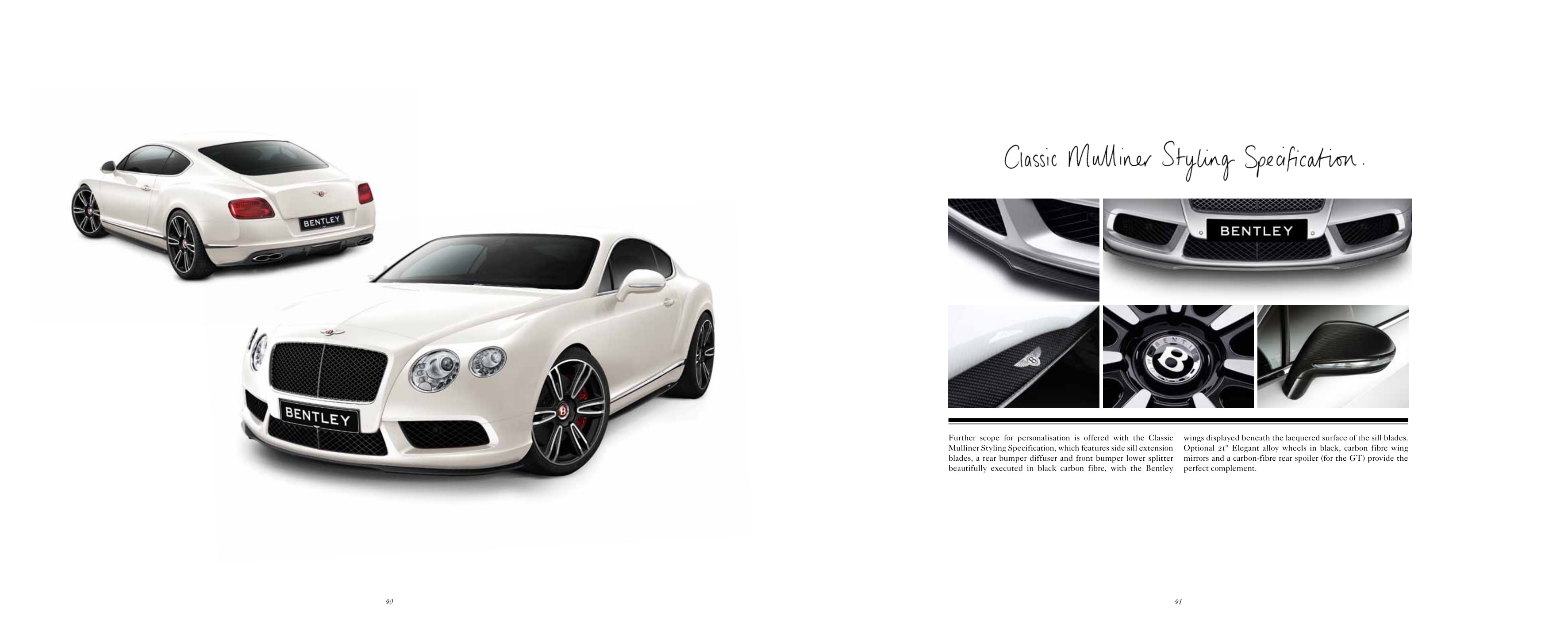 2012 Bentley Continental Brochure Page 9